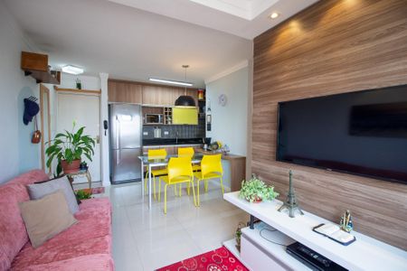 Sala de apartamento para alugar com 2 quartos, 52m² em Jardim Refugio, Sorocaba