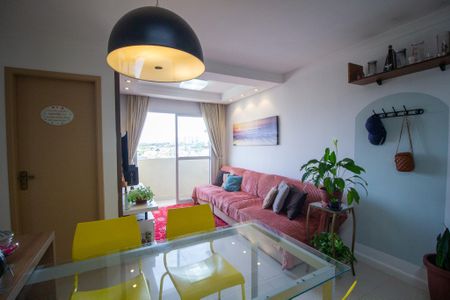 Sala de apartamento para alugar com 2 quartos, 52m² em Jardim Refugio, Sorocaba