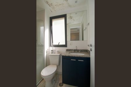 Banheiro de kitnet/studio para alugar com 1 quarto, 27m² em Jardim Paulista, São Paulo