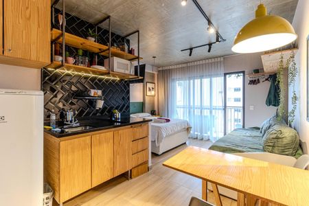 Studio de kitnet/studio para alugar com 1 quarto, 29m² em República, São Paulo