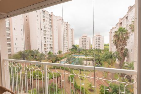 Sacada da Sala de apartamento para alugar com 2 quartos, 62m² em Jardim São Vicente, Campinas