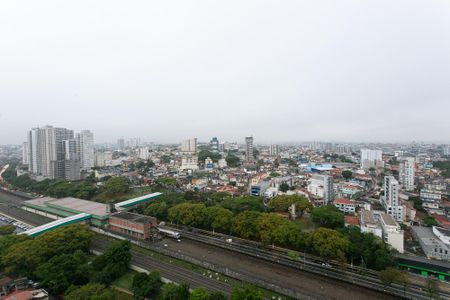 Vista da Varanda gourmet de apartamento à venda com 2 quartos, 59m² em Vila Esperança, São Paulo