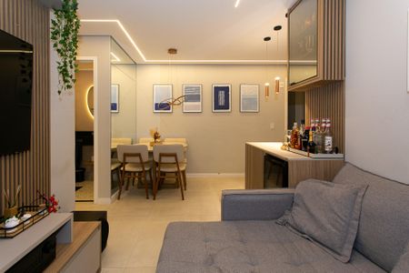 Sala de apartamento à venda com 2 quartos, 59m² em Vila Esperança, São Paulo