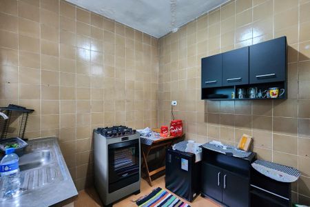 Cozinha de casa para alugar com 1 quarto, 52m² em Jardim Embaré, São Bernardo do Campo