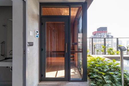 Studio à venda com 25m², 1 quarto e sem vagaÁrea comum - Sauna