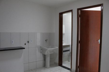 Sala/Cozinha de apartamento para alugar com 1 quarto, 45m² em Tanque, Rio de Janeiro