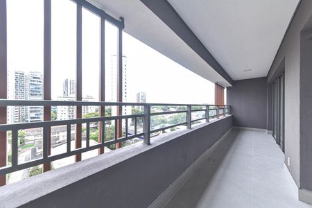 Varanda de apartamento à venda com 1 quarto, 54m² em Campo Belo, São Paulo