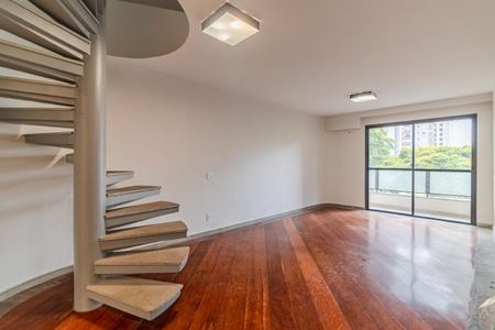 Sala de apartamento à venda com 1 quarto, 80m² em Jardim Paulista, São Paulo