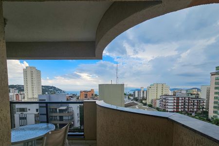 varanda de apartamento para alugar com 2 quartos, 76m² em Tortuga, Guarujá