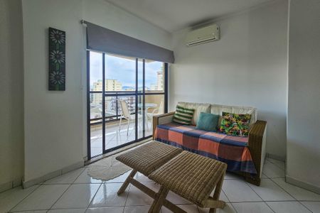 Sala de apartamento para alugar com 2 quartos, 76m² em Tortuga, Guarujá