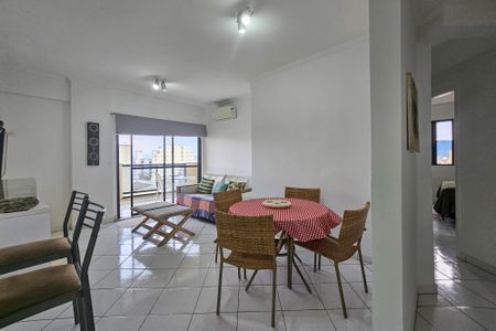 Sala de apartamento para alugar com 2 quartos, 76m² em Tortuga, Guarujá