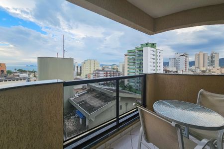 Varanda de apartamento para alugar com 2 quartos, 76m² em Tortuga, Guarujá
