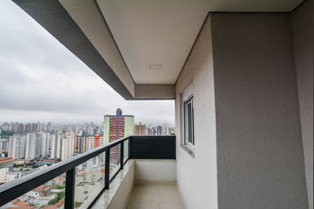 Varanda da Sala de apartamento à venda com 2 quartos, 69m² em Parque das Nações, Santo André