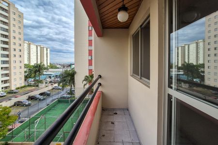 Varanda da Sala de apartamento à venda com 3 quartos, 67m² em Planalto, São Bernardo do Campo