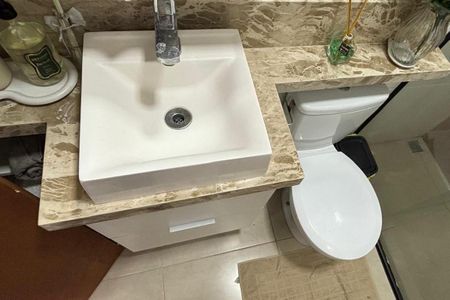 Apartamento à venda com 37m², 2 quartos e 1 vagaBanheiro 