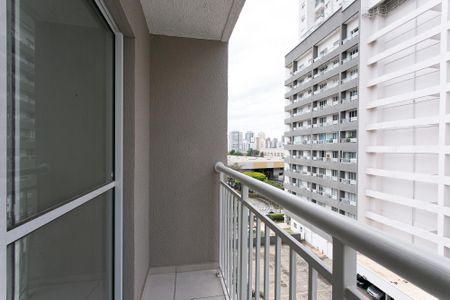 Varanda da Sala de apartamento à venda com 1 quarto, 31m² em Tatuapé, São Paulo