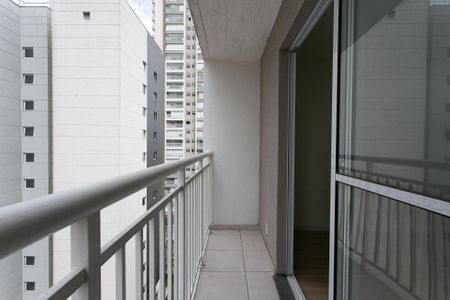 Varanda da Sala de apartamento à venda com 1 quarto, 31m² em Tatuapé, São Paulo