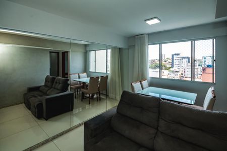 Sala de apartamento para alugar com 2 quartos, 66m² em Manacás, Belo Horizonte