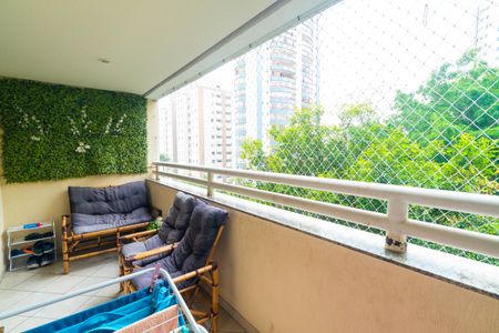 Sacada da Sala de apartamento para alugar com 2 quartos, 87m² em Vila Mascote, São Paulo