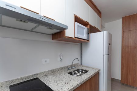 Apartamento à venda com 35m², 1 quarto e 1 vaga Apartamento à venda com 35m², 1 quarto e 1 vagaCozinha Americana