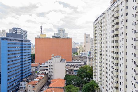 Vista da Sala de apartamento para alugar com 1 quarto, 25m² em Barra Funda, São Paulo