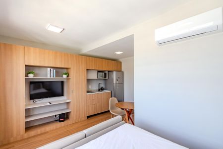 Sala/Cozinha de kitnet/studio para alugar com 1 quarto, 30m² em Farroupilha, Porto Alegre