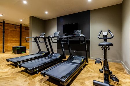 Studio à venda com 30m², 1 quarto e 1 vaga Studio à venda com 30m², 1 quarto e 1 vagaÁrea comum - Academia