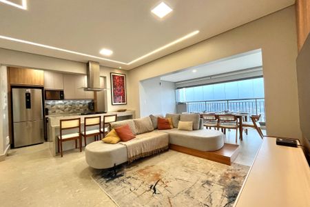 Sala de apartamento para alugar com 3 quartos, 165m² em Jardim Prudência, São Paulo