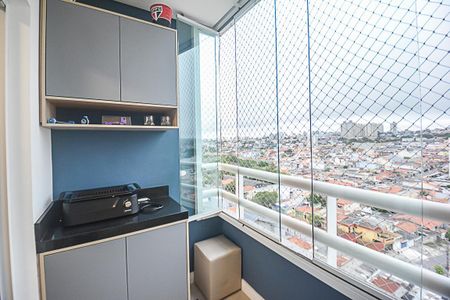 Sacada de apartamento à venda com 3 quartos, 70m² em Baeta Neves, São Bernardo do Campo