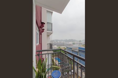 Varanda da Sala de apartamento à venda com 1 quarto, 39m² em Vila Carioca, São Paulo