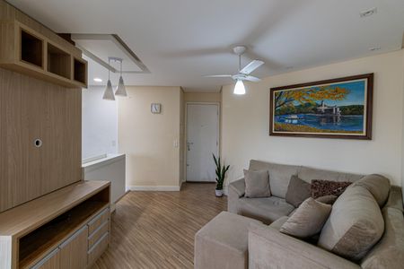 Sala e Cozinha de apartamento à venda com 2 quartos, 52m² em Chácara Cruzeiro do Sul, São Paulo