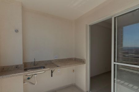 Varanda da Sala de apartamento para alugar com 3 quartos, 66m² em Parque Campolim, Sorocaba