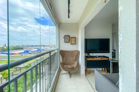 Varanda de apartamento à venda com 2 quartos, 56m² em Vila Mussolini, São Bernardo do Campo