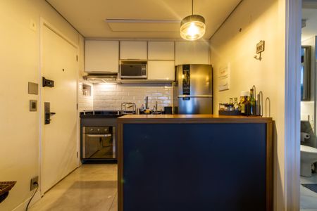 Sala de apartamento para alugar com 1 quarto, 45m² em Brooklin, São Paulo
