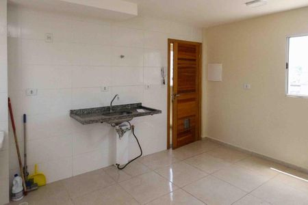 Sala/Cozinha  de apartamento para alugar com 2 quartos, 34m² em Vila Regente Feijó, São Paulo