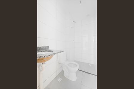 Banheiro da Suíte de apartamento para alugar com 2 quartos, 54m² em Parque Residencial Flamboyant, São José dos Campos