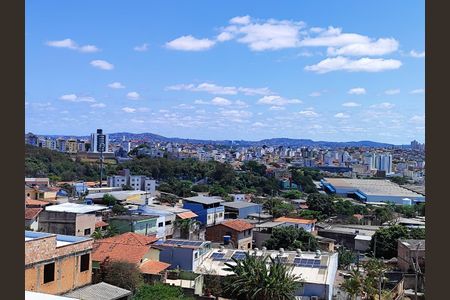 Vista Banheiro de apartamento à venda com 2 quartos, 58m² em Palmares, Belo Horizonte