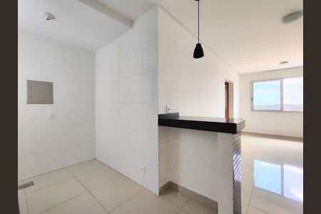 Sala de apartamento à venda com 2 quartos, 58m² em Palmares, Belo Horizonte