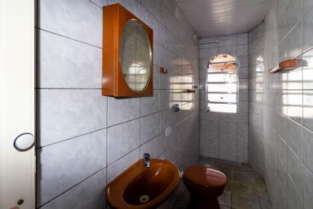 Banheiro Social de casa para alugar com 1 quarto, 45m² em Cidade São Mateus, São Paulo