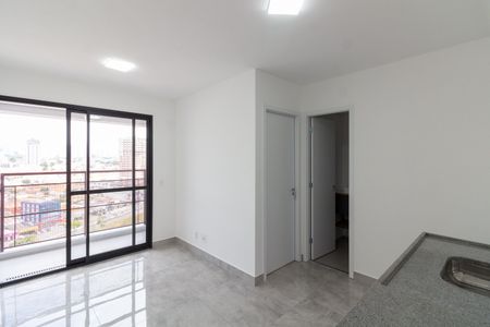 Sala - Cozinha de apartamento para alugar com 1 quarto, 26m² em Vila Sonia, São Paulo