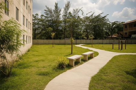 Área comum de apartamento para alugar com 1 quarto, 45m² em Recreio dos Bandeirantes, Rio de Janeiro