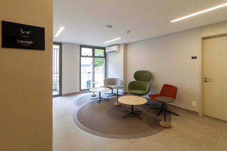 Studio para alugar com 28m², 0 quarto e sem vaga Studio para alugar com 28m², 0 quarto e sem vagaLounge