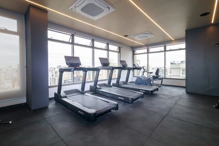 Studio para alugar com 28m², 0 quarto e sem vaga Studio para alugar com 28m², 0 quarto e sem vagaAcademia