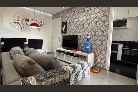 Sala de apartamento para alugar com 2 quartos, 48m² em Nova Petrópolis, São Bernardo do Campo