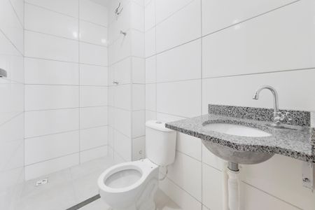 Apartamento para alugar com 54m², 2 quartos e 1 vaga Apartamento para alugar com 54m², 2 quartos e 1 vagaBanheiro da Suíte