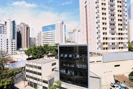 Vista da Suíte de apartamento para alugar com 2 quartos, 62m² em Lourdes, Belo Horizonte
