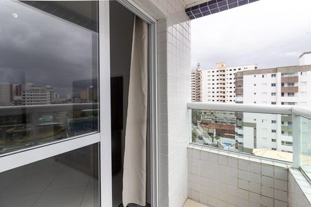 Sacada da sala de apartamento para alugar com 2 quartos, 100m² em Nova Mirim, Praia Grande