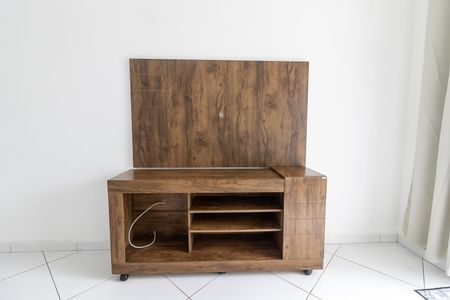 Apartamento para alugar com 100m², 2 quartos e 1 vagaDetalhe da sala