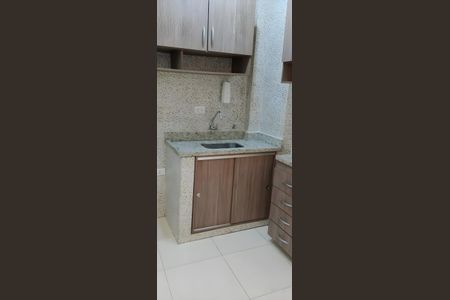 Cozinha de apartamento à venda com 1 quarto, 29m² em Aclimação, São Paulo