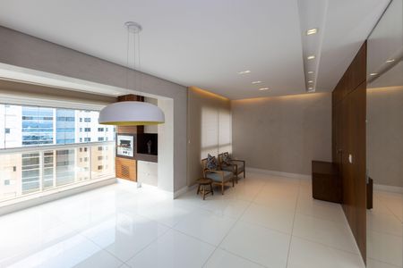 Sala de apartamento à venda com 3 quartos, 92m² em Vila da Serra, Nova Lima